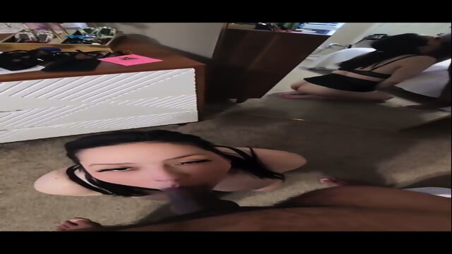 Latina wife blowjob comp