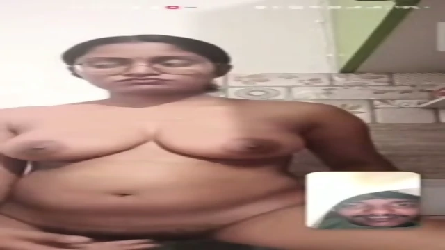 Horney unmarried girl showing her boobs and pussy. On video call