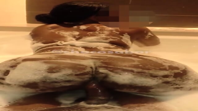 Comiendo negra hermosa en el motel