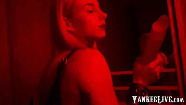 Blonde Babe's BDSM Solo Squirt Show