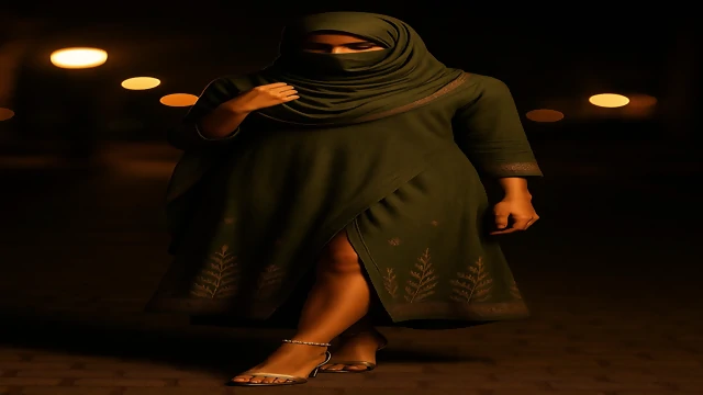 She Walks In Silence