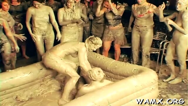 Wet sex lesbian nudity