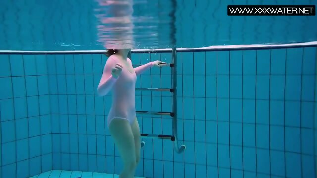 Liza Bubarek enjoys swimming