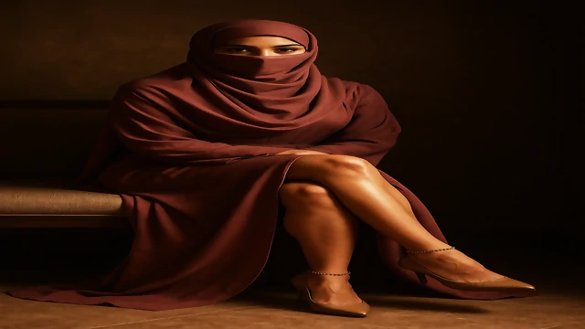 Introducing Ayesha - You'll Only See Her Face Once