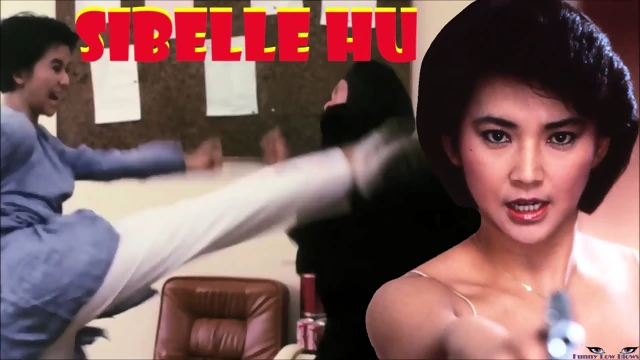 Sibelle Hu BALLBUSTING kick in the nuts, Cynthia Rothrock Ninja Exterminator