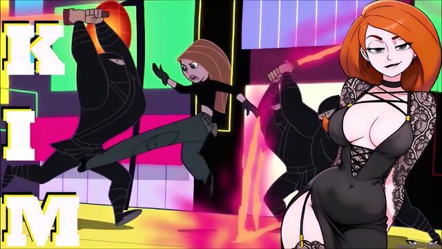 Kim Possible BALLBUSTING ANIME kick in the balls to goons