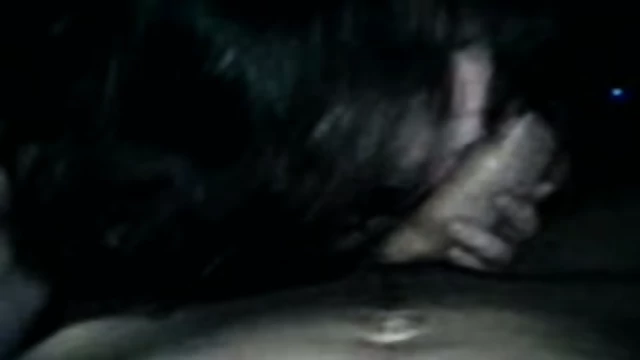 Woman gives her man a blow job