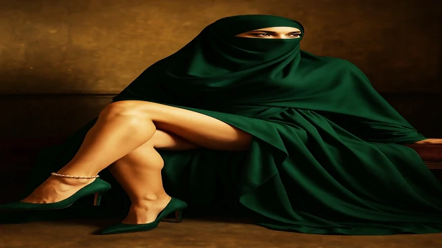 My hand rested between my thighs without thinking.