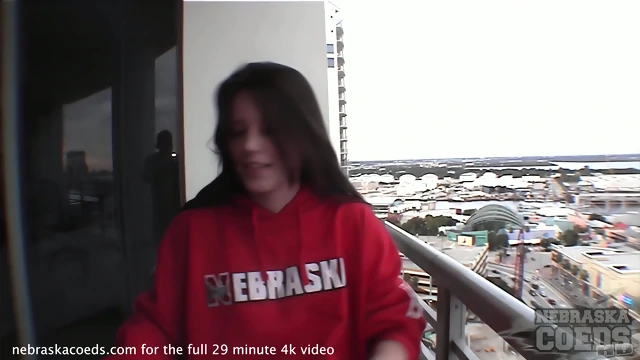 Pretty Nebraska Girl Hosting My Nebraska  Show Naked Behind The Scenes