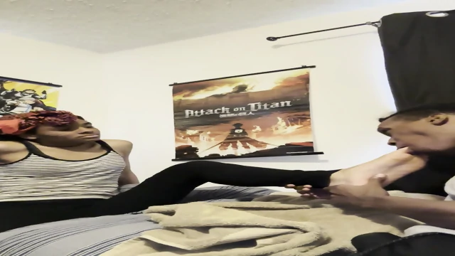 Gagging My Girlfriend Foot