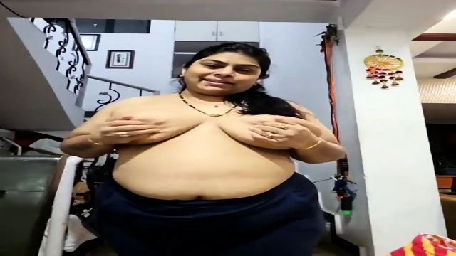 Desi couple boobs massage