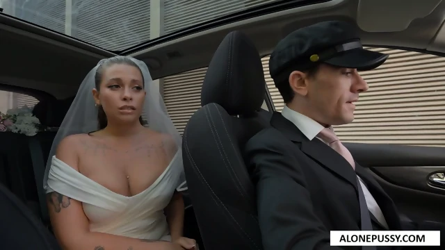 chauffeur fucks the bride.