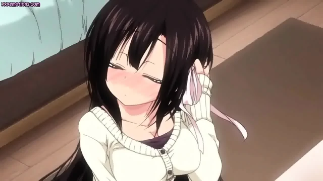 Hentai teenie giving blowjob