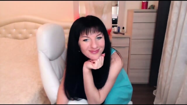 Sexy Brunette Helga Muah aka Tamarra Roman Seductive Chair Tease.