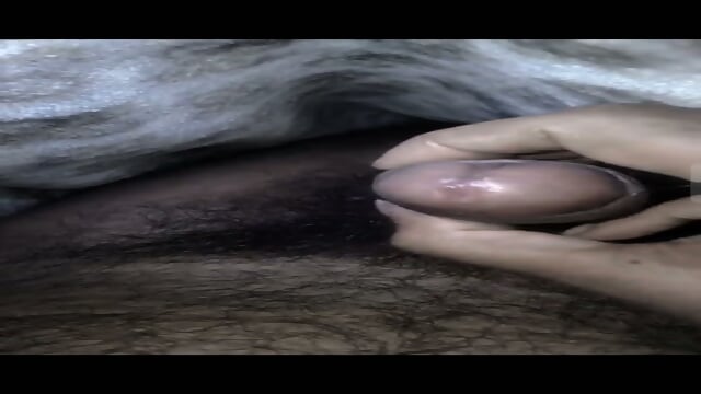 Indian straight dick jerking rubbing precum