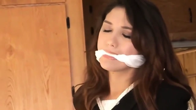 Western Bondage - Melody Cleave Gagged