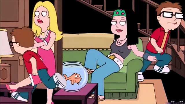 mother & daughter BALLBUSTING nerd ANIME ball slap 2 girls kick in the nuts