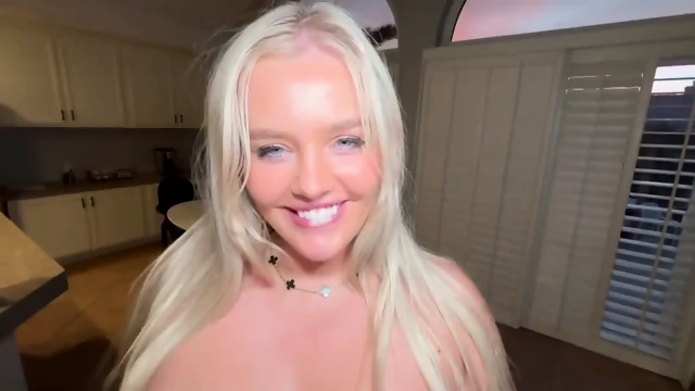 Busty Bubble Butt Blonde PAWG Fucks BBC