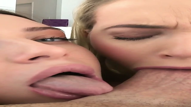 [4K] Mia Malkova And Lana Rhoades Queens Of Blowjob
