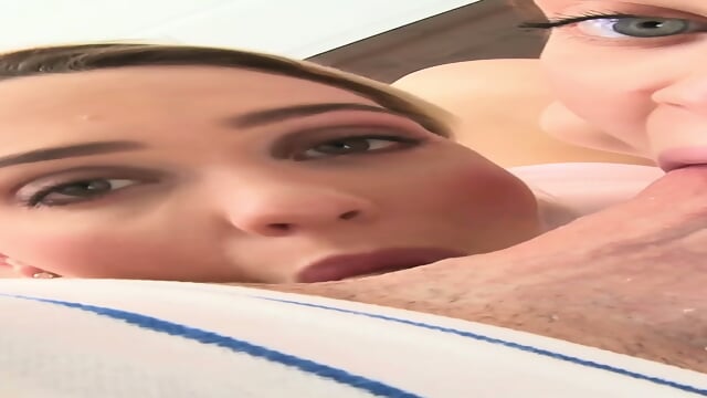 [4K] Mia Malkova And Lana Rhoades Queens Of Blowjob