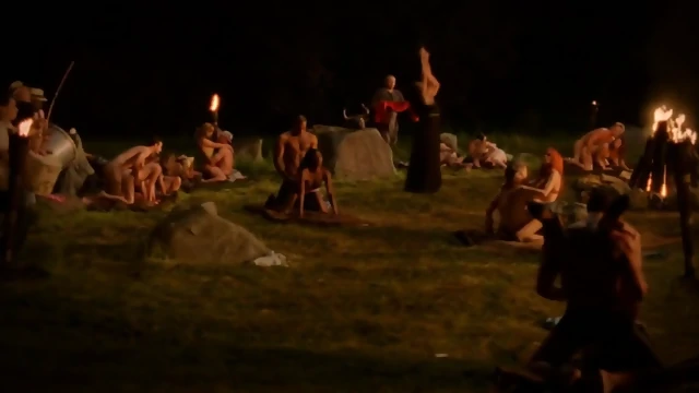 EBONY GIRL PUBLIC ORGY 2