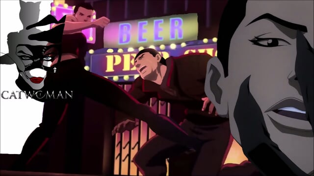 Selena VS Bruce Wayne BALLBUSTING STREET FIGHT catwoman VS batman