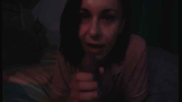 Girl Dildo Blowjob Very Nice In Bed