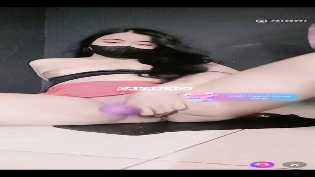 (TELEGRAM : PUKZE ) Ratu Ngangkang Omek Dildo Ungu Pantat Gemes