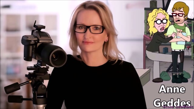 Anne Geddes BALLBUSTING 3 nutshots ANIME MILF kicking balls, American dad