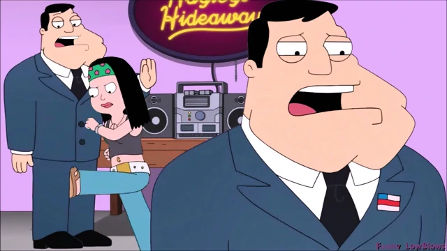 teen ballbuster HAYLEY kicks american dad in the basement ANIME BALLBUSTING