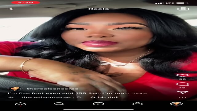 CONFIDENT EBONY MILF