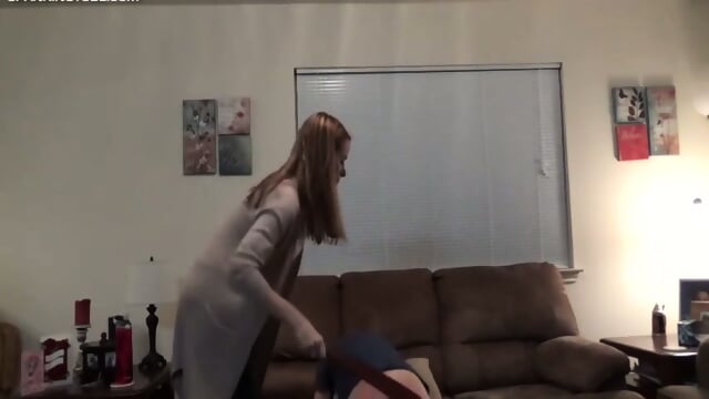 Miss Rachel Spanks, Paddles, & Canes Naughtyney