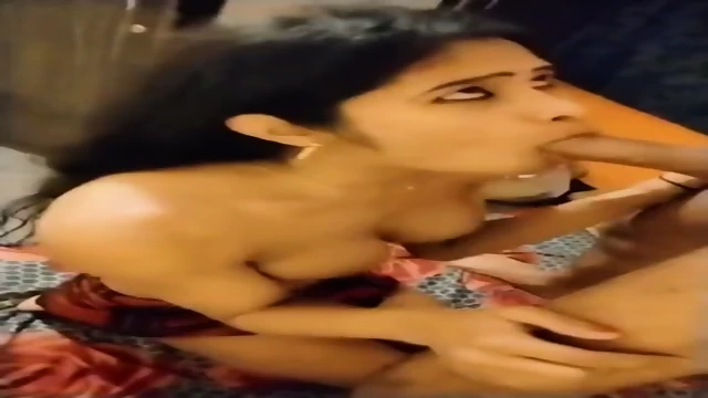 indian lover deep blowjob