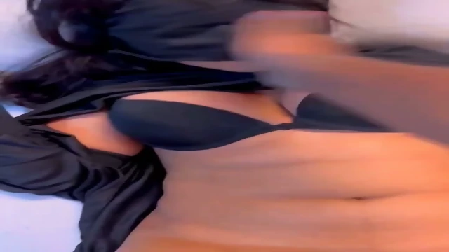 Sexy indian young wife enjoying beautiful moments with boyfriend in hotel