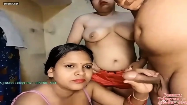 Indian uncle fucking 2 daughter