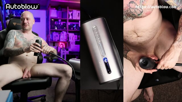 Alex Hardy Gets It HARD And PUMPY On The First Stroke With Vacuglide  German