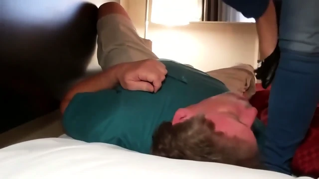 Wild Babe Enjoys Rough Late Night Trampling Action With Her Foot Slave