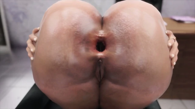 Huge 3d ass gape