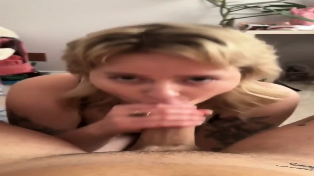 Blonde Blowjob
