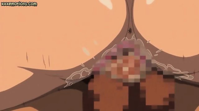 Busty anime slut getting slammed