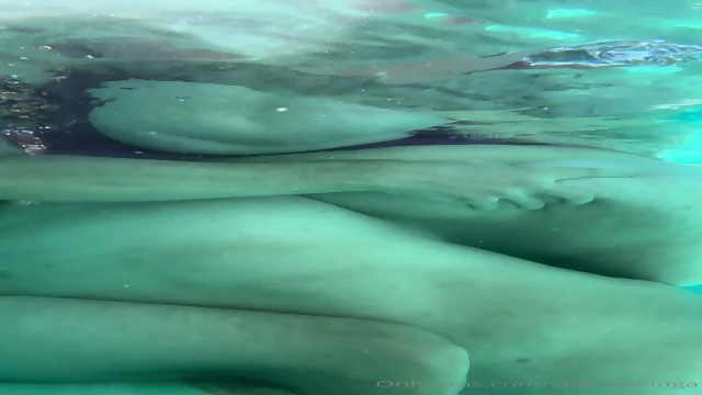 SSBBW Spanx Beluga Underwater Belly Play