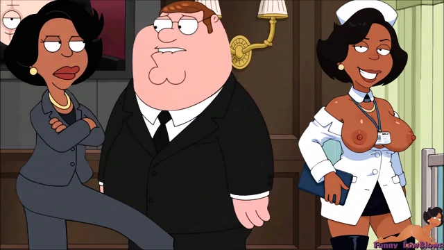 ebony mistress DONNA BALLBUSTING anime spies cartoon nutshot