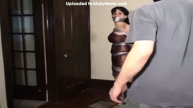 Hannah Perez In Duct Taped