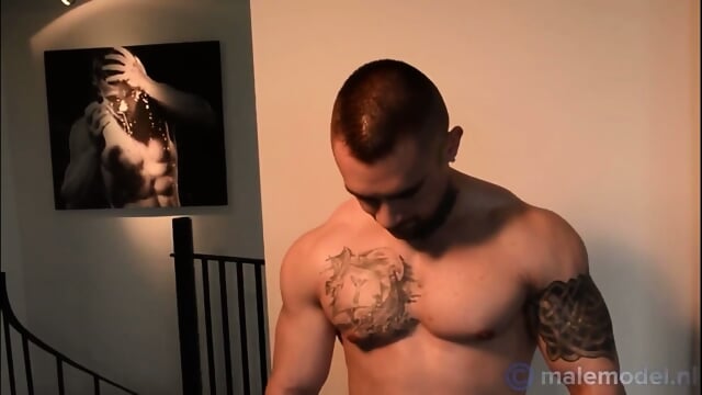 Model Gets A Big Erection During Photoshoot  Canadian