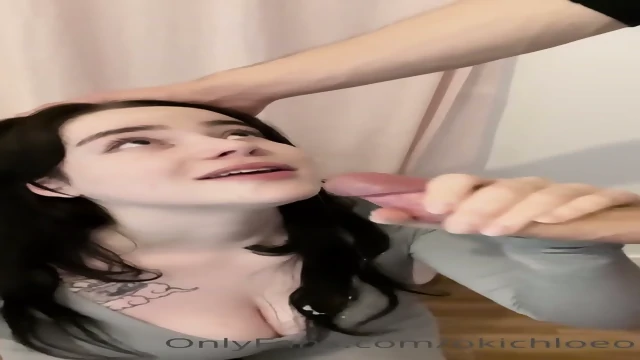 Pale pretty tattoo slut deepthroat big cock