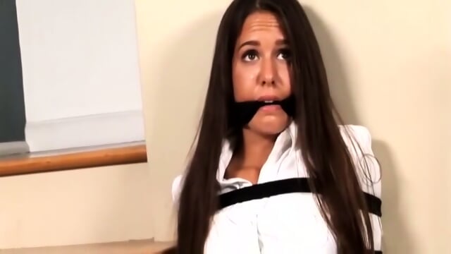 Secretary Bound And Gagged