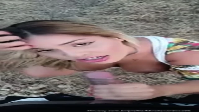 Mirelle Cardoso milking the gifted man's dick