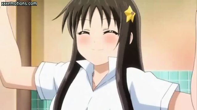 Busty anime babe sucks dick in sixtynine