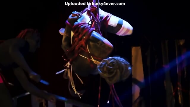 Intense Shibari Live Show With Anuskatzz And Lily Lu From Z-filmz - Dirty Dreaz Extrem Bdsm Bondage