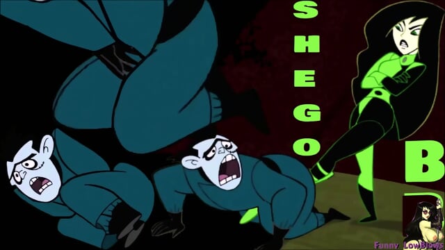Shego BALLBUSTING Doctor kick in the balls from behind KIM POSSIBLE